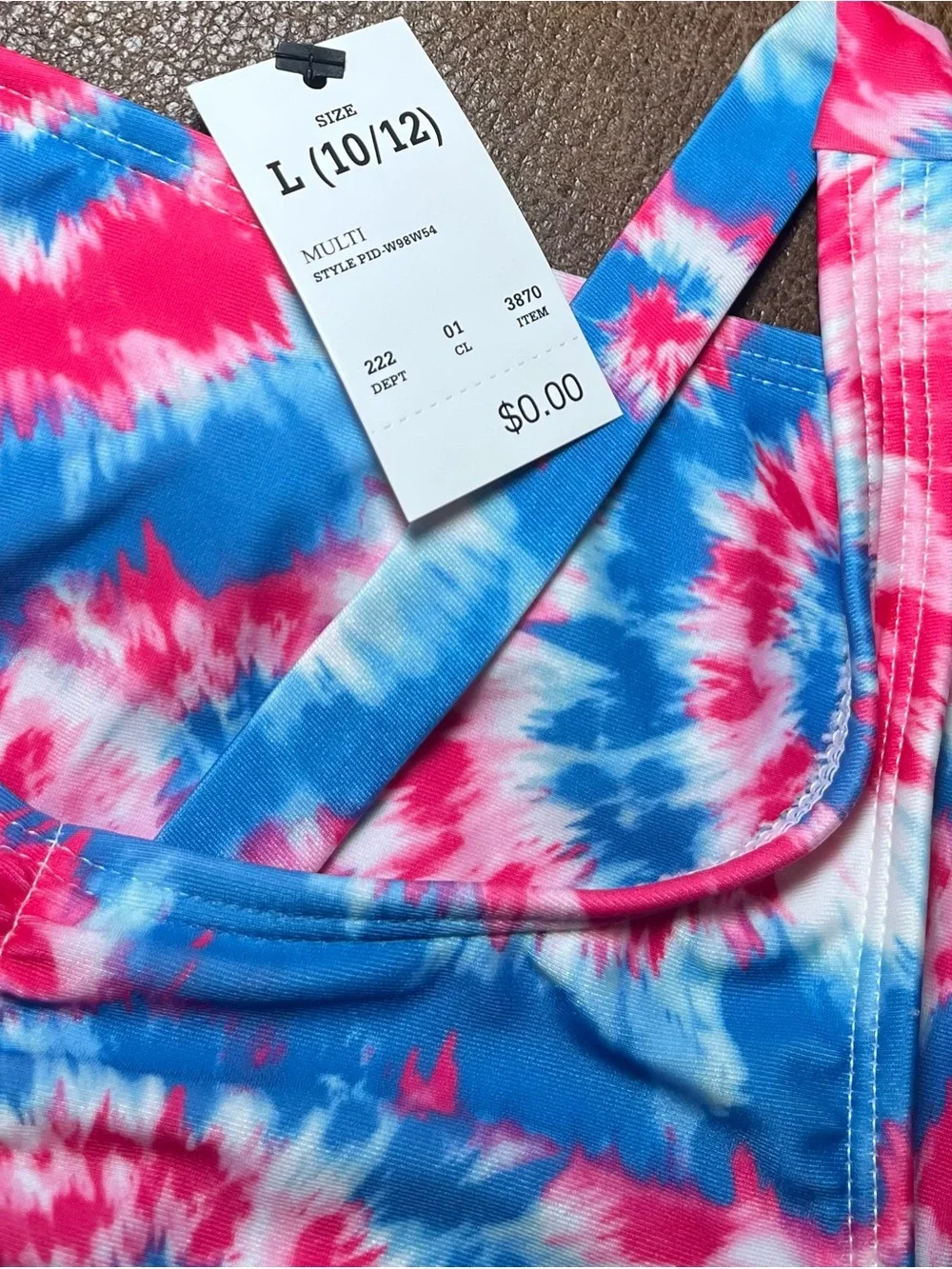 Target bright tie